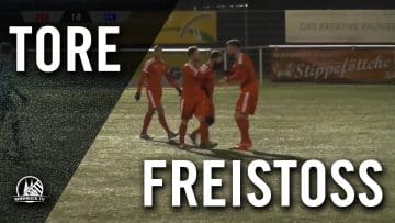 Freistoßtor von Daniel Werken (FC Hürth) | RHEINKICK.TV