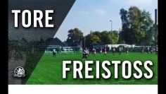 Freistoßtor von Germain Wagner (SG Blankenburg)