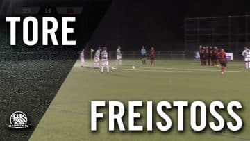 Freistoßtreffer von Yannic Best (SFD Schwanheim) | MAINKICK.TV
