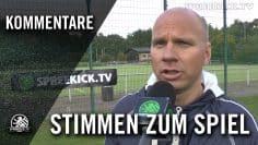 Friedrichshagener SV – Berliner VB 49 – Stimmen zum Spiel | SPREEKICK.TV