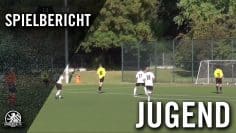 FSV Fortuna Pankow – SV Buchholz (U17 B-Junioren, Bezirksliga, Staffel 1) – Spielbericht