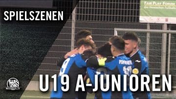 FSV Frankfurt – SV Wehen Wiesbaden (U19 A-Junioren, Hessenliga) – Spielszenen | MAINKICK.TV