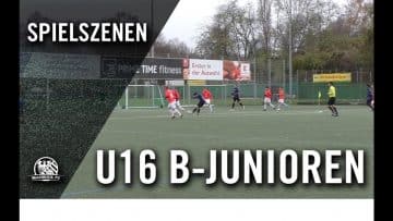 FSV Frankfurt U16 – SV Wehen Wiesbaden U16 (14. Spieltag, B-Jugend Verbandsliga Süd)