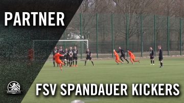 FSV Spandauer Kickers – SC Schwarz-Weiss Spandau (Landesliga, Staffel 2) – Spielszenen
