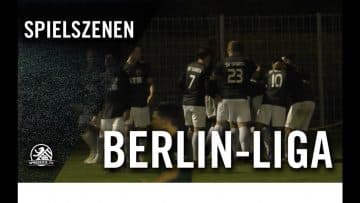 Füchse Berlin Reinickendorf – SV Sparta Lichtenberg (11. Spieltag, Berlin-Liga) | SPREEKICK.TV