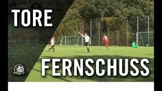 Gefühlvoller Fernschusstreffer von Rene Robben (1. FC Wilmersdorf)