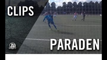 Gegen die Laufrichtung | Parade von Sebastian Kaiser (VfL Rehde)