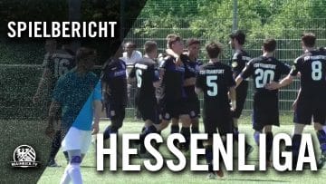 Germania Schwanheim – FSV Frankfurt (U19 A-Junioren, Hessenliga) – Spielbericht | MAINKICK.TV