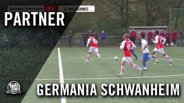 Germania Schwanheim – SC Waldgirmes (Verbandsliga Mitte) – Spielszenen | MAINKICK.TV