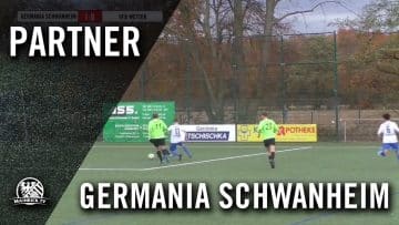 Germania Schwanheim – VfB Wetter (Verbandsliga Mitte) – Spielszenen | MAINKICK.TV