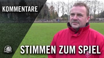 H.Schickgram (KSC) u. M.Schatte (TeBe) – Stimmen zum Spiel (KSC – TeBe – Berlin-Liga) | SPREEKICK.TV