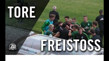 Hackethal bringt Entscheidung | Tor von Pascal Hackethal (SV Werder Bremen U19)