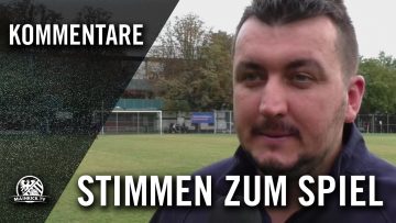Hakan Yildiz (TuS Makkabi) & Kristian Seremet (Trainer FV 1920 Hausen) – Die Stimmen | MAINKICK.TV