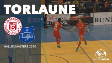 Halle setzt Ausrufezeichen! | Hallescher FC – SV Leipzig-Thekla (Viertelfinale Hallenmasters 2020)