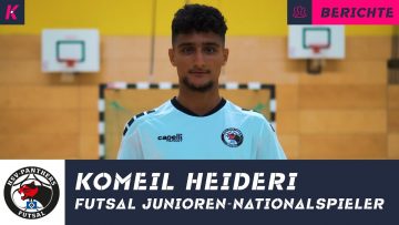 Hamburgs Futsal-Rohdiamant: Komeil Heideri über Junioren-Nationalmannschaft und HSV Panthers
