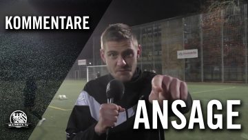 Harte Heimspiel-Ansage von Julin Eder (FC Neu-Isenburg) | MAINKICK.TV