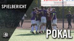 Heldentaten und Elfmeterkiller: TeBe Keeper Aktas hält sein Team im Pokalwettbewerb