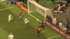 Hertha BSC Berlin – FC Schalke 04 (Halbfinale, AOK Traditionsmasters 2016) – Spielszenen