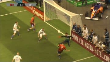 Hertha BSC Berlin – FC Schalke 04 (Halbfinale, AOK Traditionsmasters 2016) – Spielszenen