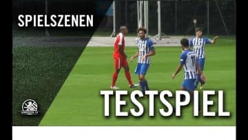 Hertha BSC II – Lichtenberg 47 _Testspiel_ – Spielszenen