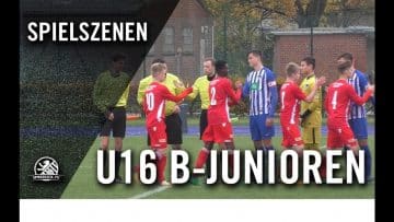 Hertha BSC U16 – 1. FC Union Berlin U16 (11. Spieltag, B-Junioren Regionalliga Nordost)