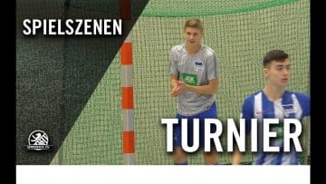 Hertha BSC U17 – Berliner AK U17 (Halbfinale, BFV-Hallenmeisterschaft der B-Junioren)