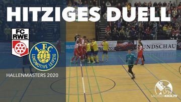 Hitziges Hallenduell|FC Rot-Weiß Erfurt – 1.FC Lokomotive Leipzig (Viertelfinale Hallenmasters 2020)