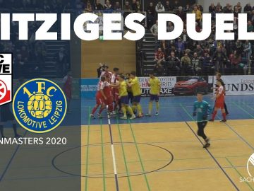 Hitziges Hallenduell|FC Rot-Weiß Erfurt – 1.FC Lokomotive Leipzig (Viertelfinale Hallenmasters 2020)
