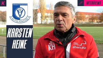 Hoffnung auf den Re-Start: Altglienicke-Trainer Karsten Heine über die Fortsetzung der Regionalliga