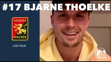 HSV, A-Jugend Meister, Felix Magath und  Österreich: Bjarne Thoelke im Live-Talk