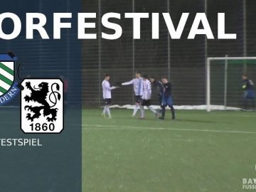 Hungrige Löwen feiern Torfestival | FC Neuhadern – TSV 1860 München II (Testspiel)