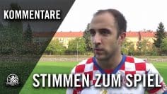 I. Vukadin (SD Croatia) und A. Urbayar (Al-Dersimspor) – Die Stimmen zum Spiel | SPREEKICK.TV