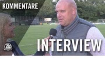 Interview mit Christian Knappmann nach dem Benefizturnier