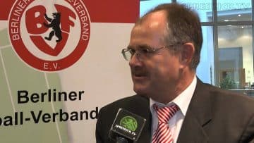 Interview mit dem Präsidenten des Berliner Fußball-Verbandes, Bernd Schultz | SPREEKICK.TV