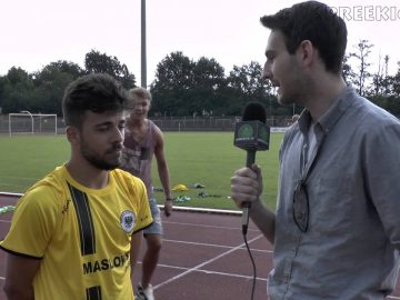 Interview mit Dustin Abdel-Meguid (Berliner SC) nach dem Spiel gegen TeBe | SPREEKICK.TV
