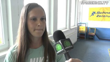 Interview mit Laura Stosno-Krohn (Schnelligkeitszentrum Berlin) Teil 1 | SPREEKICK.TV