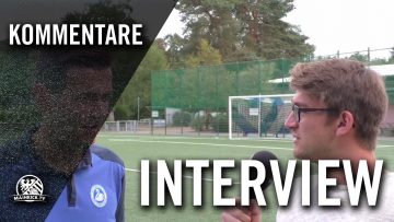 Interview mit Mathias Auer (Trainer Germania Schwanheim, U19 A-Junioren) | MAINKICK.TV