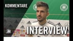Interview mit Stefan Winkel nach dem Spiel der Futsal-Nationalelf gegen Georgien