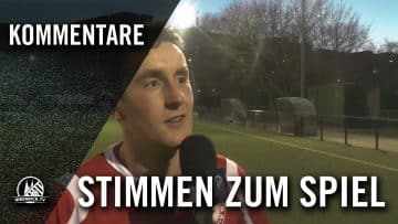 Joerg Klöcker und Torsten Rietzel (beide SC Fortuna Köln) – Die Stimmen zum Spiel