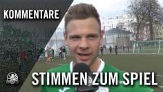 Johannes Boldt (Borussia Pankow) – Die Stimme zum Spiel  | SPREEKICK.TV