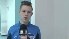 Julius Kade (Hertha BSC, U16 B-Jugend) – Die Stimme zum Spiel | SPREEKICK.TV