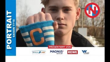 Kapitän und Leistungsträger – Justin Morten Elling (FC Eintracht Norderstedt U17) geht vorweg