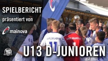 Karlsruher SC U13 – Tschechien-Auswahl U13 (Finale, Mainova-Cup)