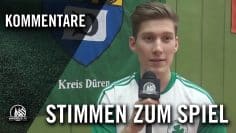Kerem Türk (FC Viktoria 08 Arnoldsweiler) und Mehmet Türkmen (FC Schwarz-Weiß Titz) – Die Stimmen