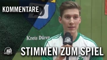 Kerem Türk (FC Viktoria 08 Arnoldsweiler) und Mehmet Türkmen (FC Schwarz-Weiß Titz) – Die Stimmen