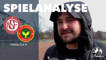 Kevin Pannewitz mit augenzwinkernder Spielanalyse | NSF Gropiusstadt – FC Amed Berlin (Kreisliga A)