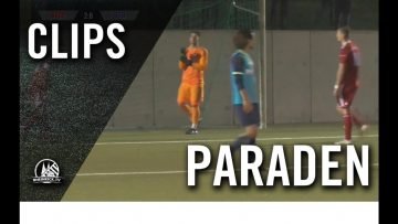 Klasse Flugeinlage! Parade von Peter Stümer (SV Bergisch Gladbach 09)