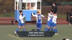 Klasse Heber-Tor von Zihni Taner Hirik (SV Tasmania Berlin, U19 A-Junioren) | SPREEKICK.TV
