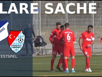Klassenunterschied beim Ex-Rivalen! | FC Ismaning – Türkgücü München (Testspiel)