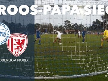 Kroos siegt und bleibt in Greifswald | Hertha 03 Zehlendorf – Greifswalder FC (NOFV-Oberliga Nord)
